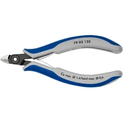 Knipex, Bolzenschneider + Seitenschneider, Präzisions-Elektronik-Seitenschneider (120 mm)