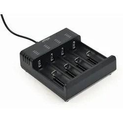 Gembird BC-USB-02 Akkuladegerät Haushaltsbatterie