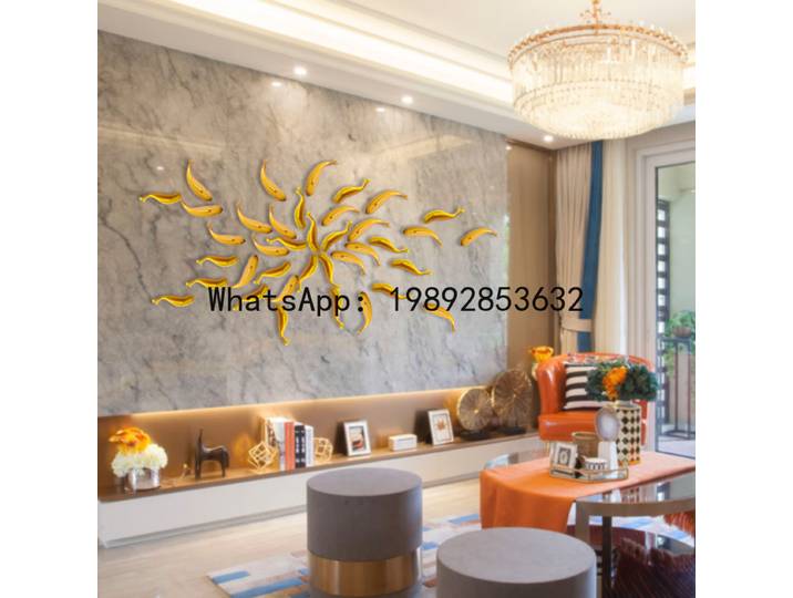 LYY Style chinois maison salon décoration poisson tenture murale décoration murale pendentif Restaurant hôtel fond