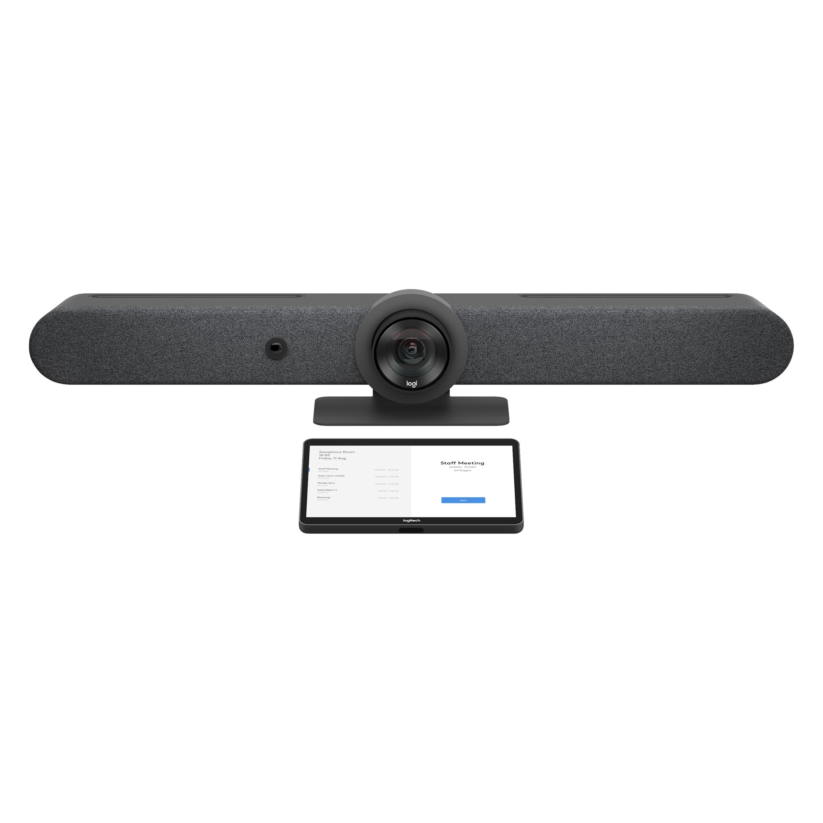 Logitech Rally Bar Videokonferenzsystem Eingebauter Ethernet-Anschluss Gruppen-Videokonferenzsystem (960-001312)