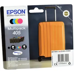 4 Epson Tinten C13T05G640 Multipack KCMY 405