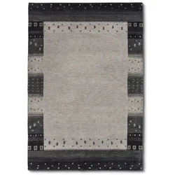 Gabbehteppich Country Style 200 x 300 cm Wolle Grau
