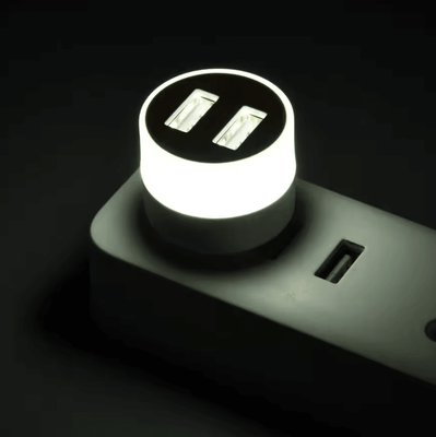 Inspire Curations Mini USB LED Reading Light Flexible Laptop And Power Bank Lamp white Light