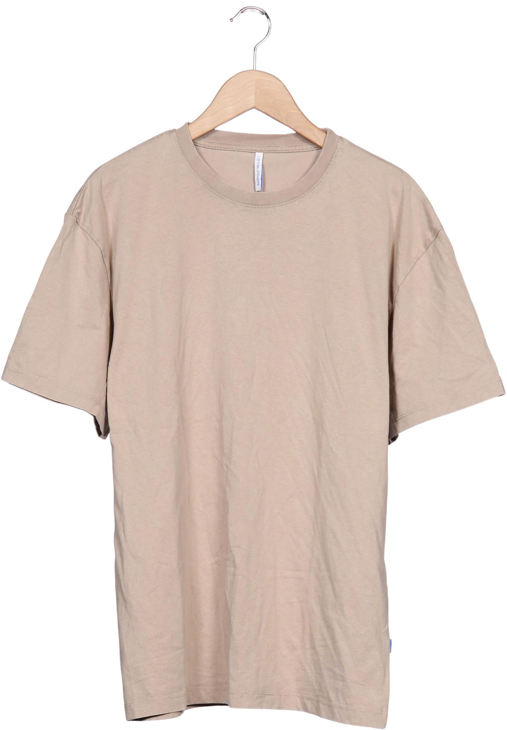 Pro-Ject Garment Project Herren T-Shirt, Beige, Gr. S, Baumwolle - Second Hand