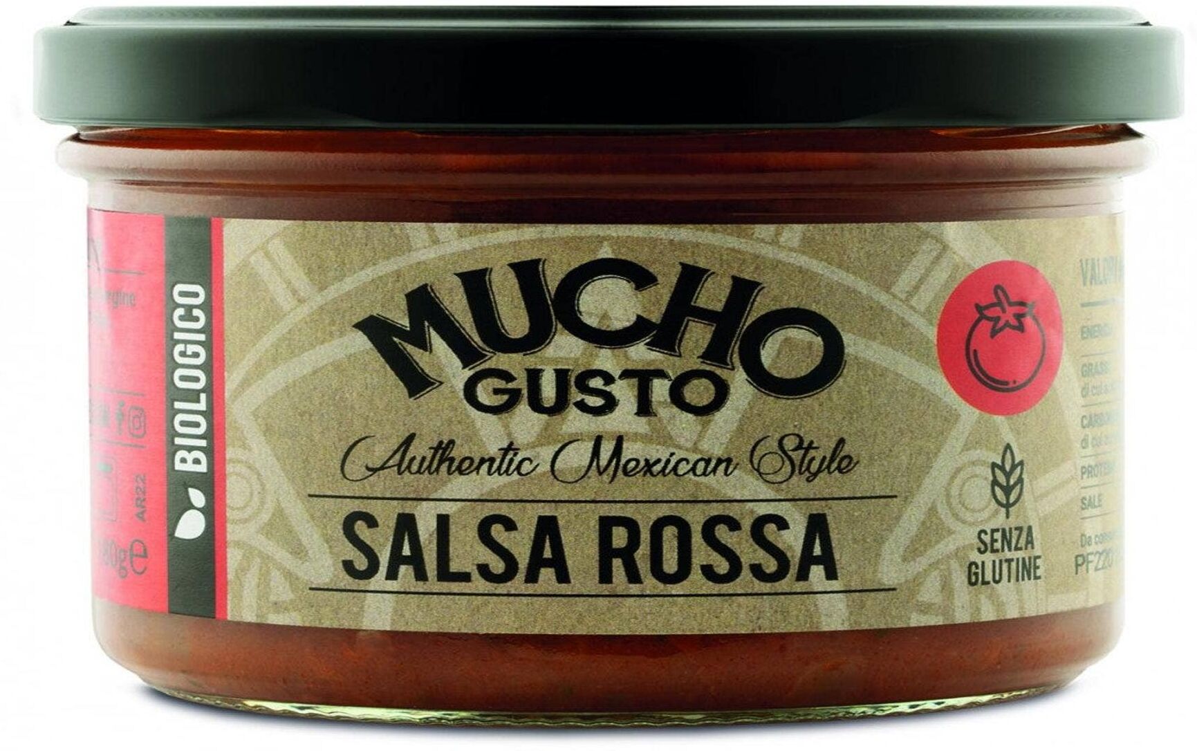 PROBIOS Mucho Gusto - Salsa Rossa Dip 180 Grammi 