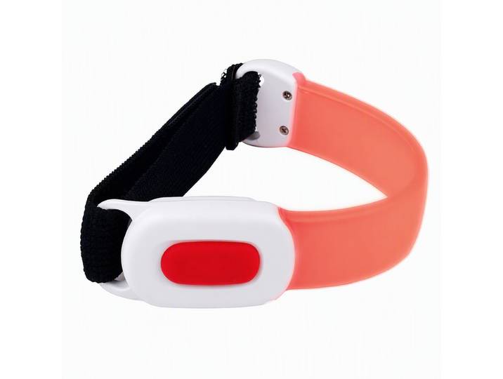 X-Moove XMVM108 Set de bracelet lumineux pour vélo Rechargeable Rouge