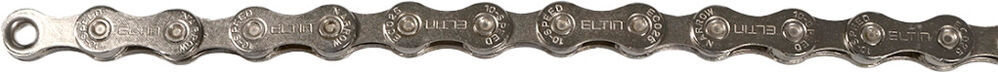 Eltin cadena bicicleta 10 velocidades 114 eslabones cadena bicicleta Gris (UNICA)