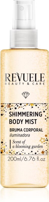 Revuele Shimmering Body Mist brume illuminatrice corps teinte Gold 200 ml