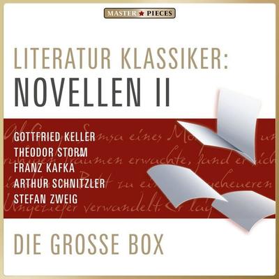 Literatur Klassiker: Novellen II - Gottfried Keller,Theodor Storm,Franz Kafka,Stefan Zweig, Audio, 9783943952247