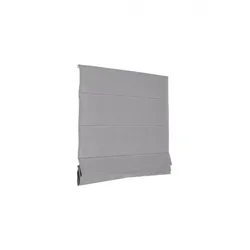 Basic Raffrollo Faltrollo 100x240 cm Grau Raffgardine