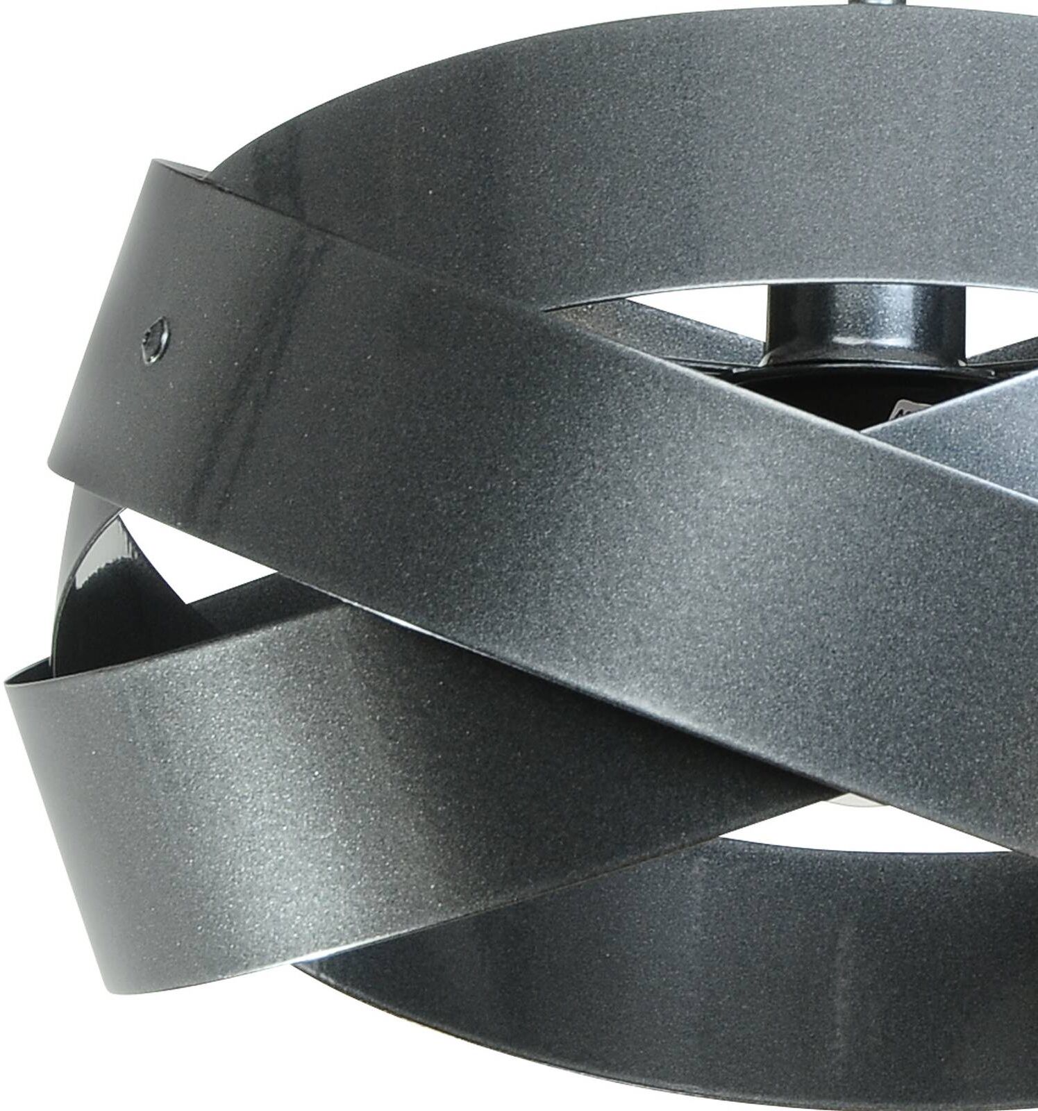 Deckenlampe Tornado Domiluce, dimmbar, schwarz, für Wohn- / Esszimmer, Metall, Modern, Deckenlampe