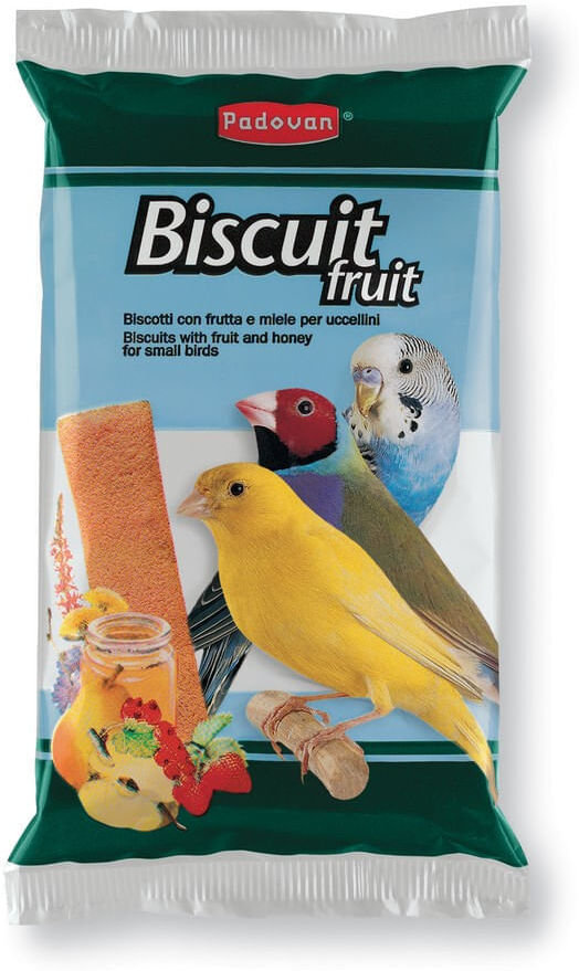 Padovan Snack Ucelli Biscuit Fruit KIT RISPARMIO 2X30G