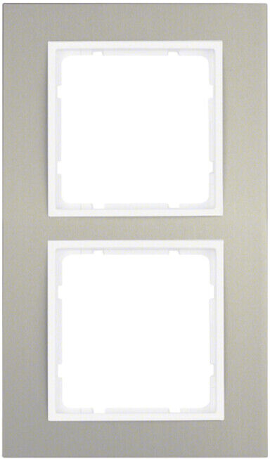 Berker Cadre 2f. alu/pws 10123904 (10123904)