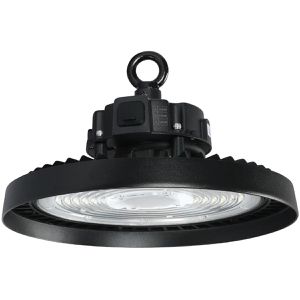 Enovalite LED-Hallenstrahler ELED500151, 34.000 Lumen, 4.000 Kelvin, IP65 Strahlwasserschutz, Ø 30 cm, dimmbar, 200 W