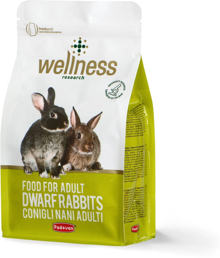 Padovan Wellness Conigli Nani Adulti 1KG