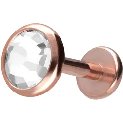 Titan Labret mit Innengewinde KRISTALLDISC