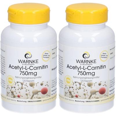 Acetyl-L-Carnitin 750 mg Kapseln 2x 2x120 St