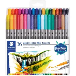 Staedtler, Malstifte, Marker-Set Design Journey Zweifachem Ende 6 Stück (36x)