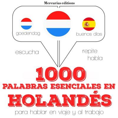 1000 palabras esenciales en holandés - JM Gardner, Audio, 9782821118836