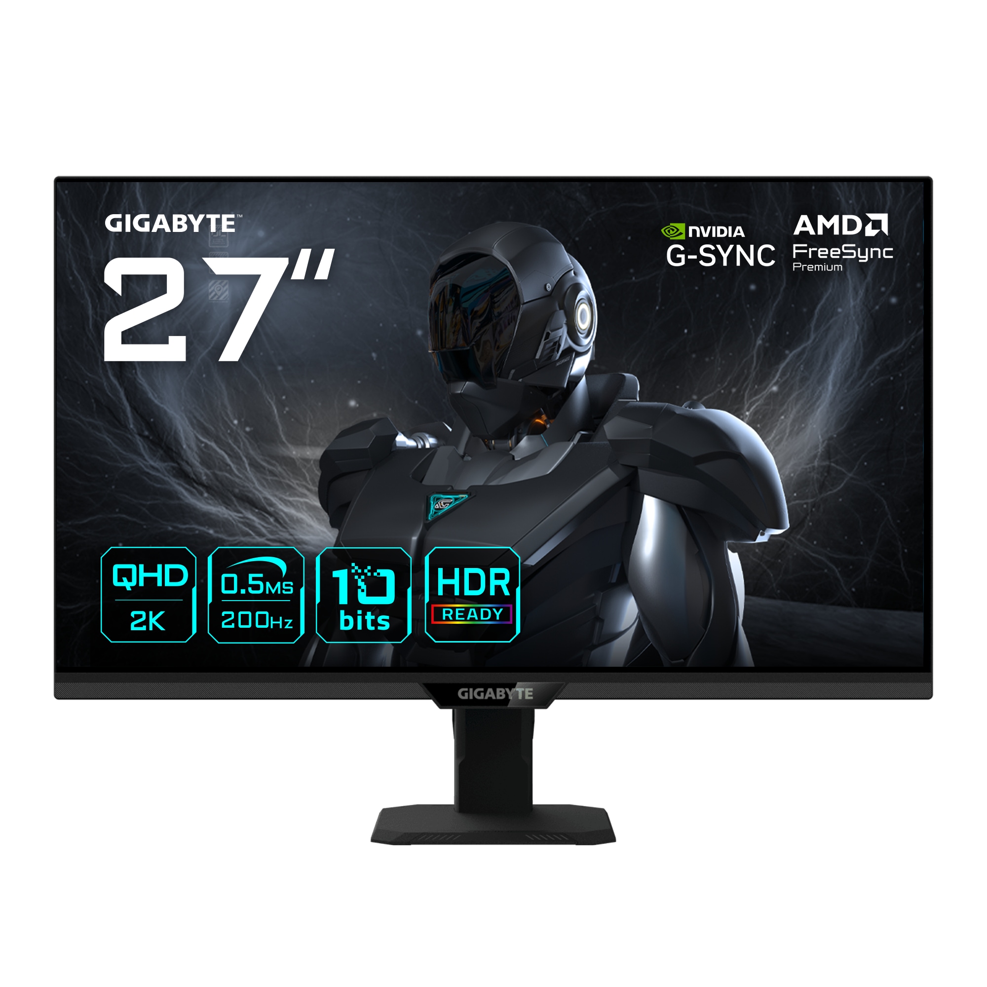 GIGABYTE G27Q20T 68,58cm/27” QHD 200Hz HDR10 Gaming-Monitor G27Q20T EK