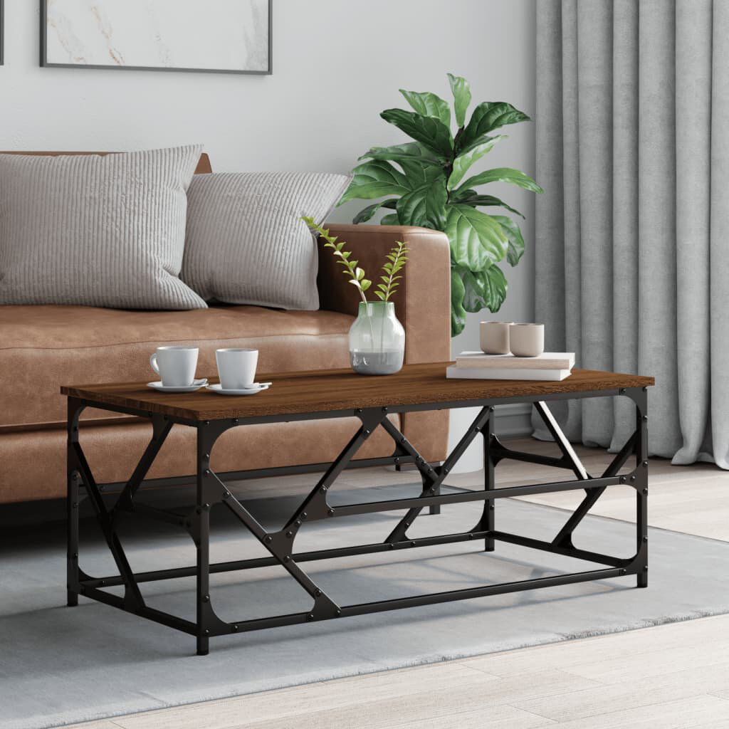 Borough Wharf Bourdeilles Coffee Table Brown Oak