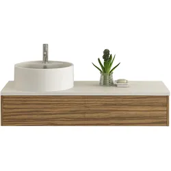 Badset BIEL Holzoptik zebra