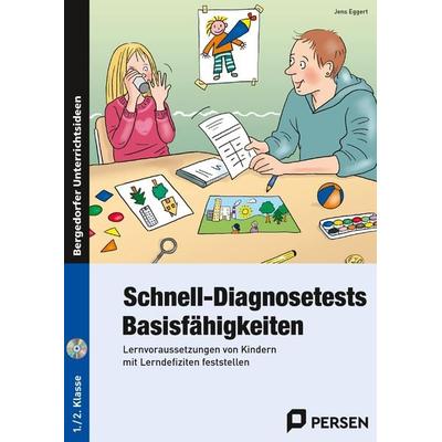 Schnell-Diagnosetests: Basisfähigkeiten 1-2 Klasse, Set von Jens Eggert, Persen Verlag in der AAP Lehrerwelt GmbH, 978-3-403-23461-6