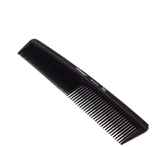 Melcap Pettine Professionale PE0343 CarbonPro Fibra di Carbonio Antistatico