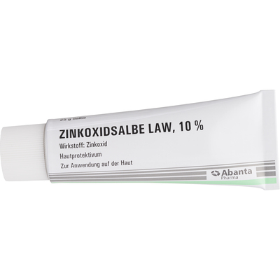Abanta Pharma GmbH ZINKOXIDSALBE LAW 10% 25 g 04030096