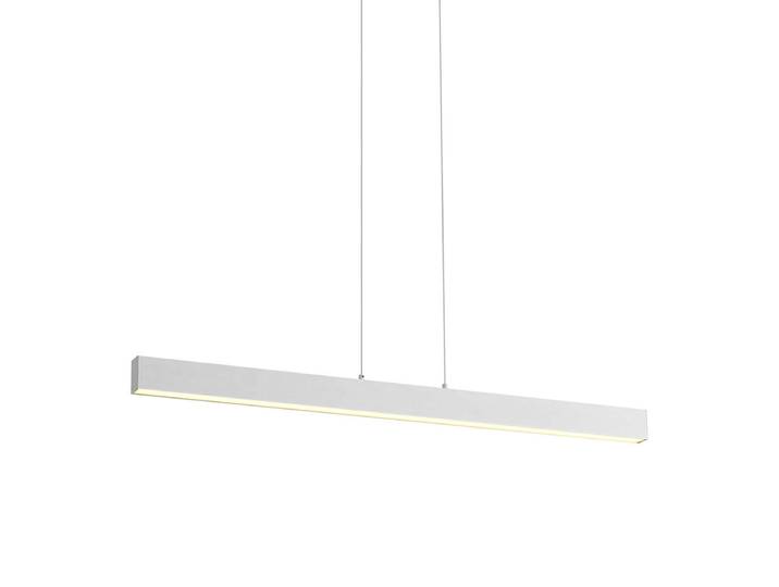 Suspension blanche avec LED à intensité variable en 3 étapes