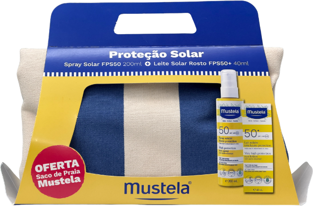 Mustela Solar Saco de Praia Proteção Pack