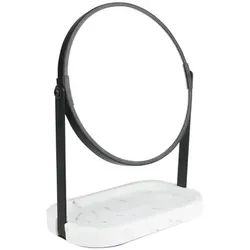 Karaca Home Marmorspiegel, 18,8 x 11,7 x 23,6 cm, schwarz