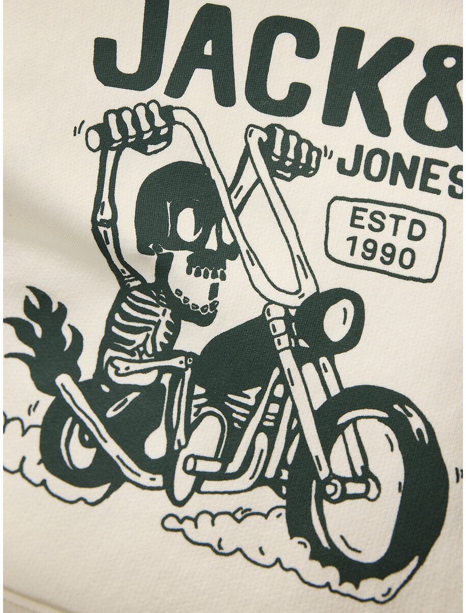 JACK & JONES JUNIOR Sweat à capuche en molleton
