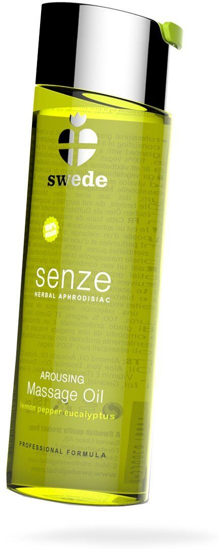 Swede Fruity Love Huile de massage 100% Vegan Senze Citron - 75 ml