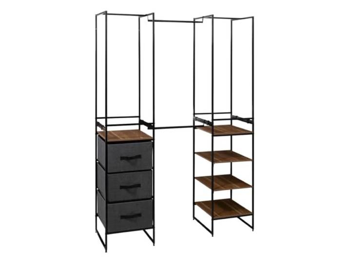 5 Five Simply smart Ausziehbarer Kleiderschrank, 6 Einlegeböden