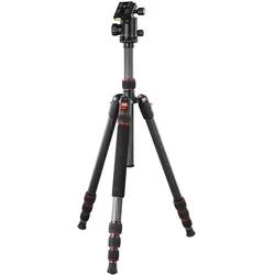 Hama Ramble II Duo Carbon (Carbon), Stativ, Schwarz