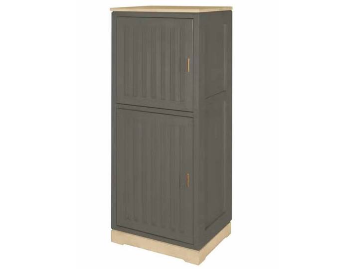 Casamia Highboard Highboard Casaverde 2-türig Pinie Massivholz