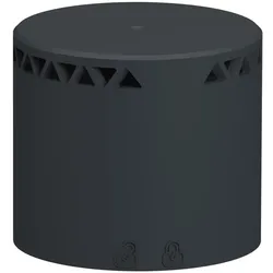 Schneider Electric XV6C9T Akustikelement, Summer, Harmony XV6, modular, 60mm, 24V ACDC, 8 Töne, bis 95 dB, dunkelgrau, oberste Einheit