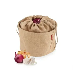 TESCOMA Gemüsebeutel Jute Kartoffel Gemüse Knoblauch Aufbewahrung 4Food 8,5 l