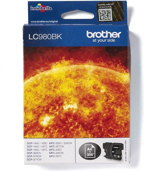 Brother LC-980BK - Noir - Cartouche d'encre Noir