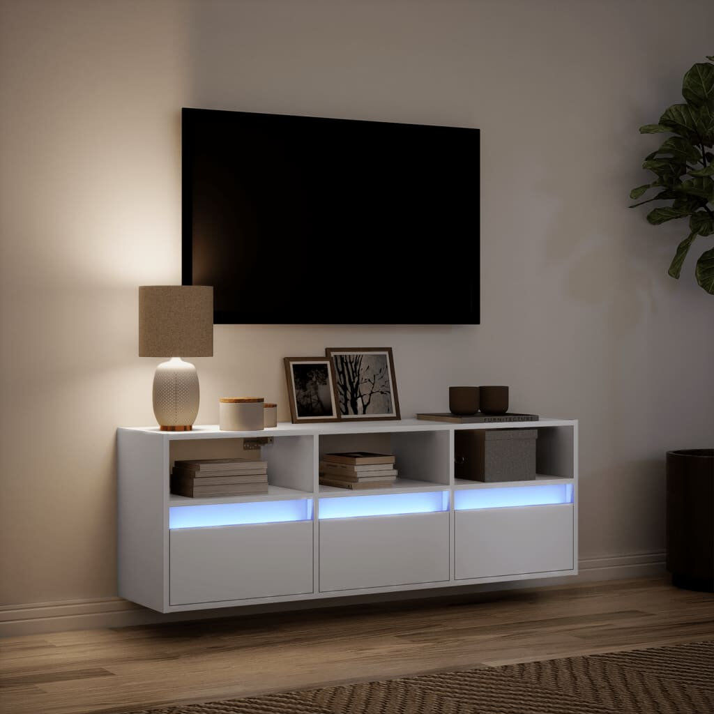 Metro Dallton TV Stand White 130cm