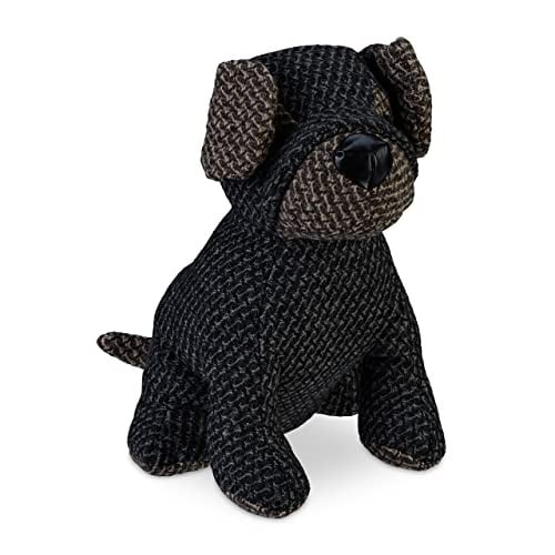 Relaxdays Deurstopper hond, grijs/bruin