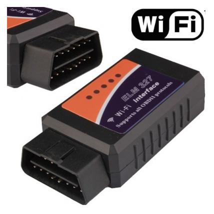 Automobilová diagnostická WIFI jednotka pro OBD II pro Apple,Android, Windows phone (ekv.ELM 327) (PCI-024)