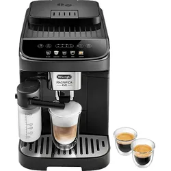DELONGHI Magnifica Evo ECAM290.61.B - 4 Kaffeespezialitäten, 5 Direktwahltasten, cremiger Milchschaum, einfache Bedienung, Kaffeevollautomat Schwarz