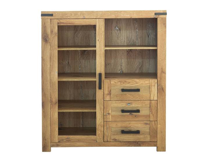 Buffet haut 112 x 146 x 40cm Marron
