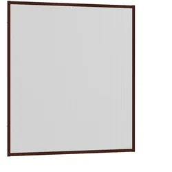 Insektenschutz-Fensterbausatz "MASTER SLIM" 80x100 cm in Braun