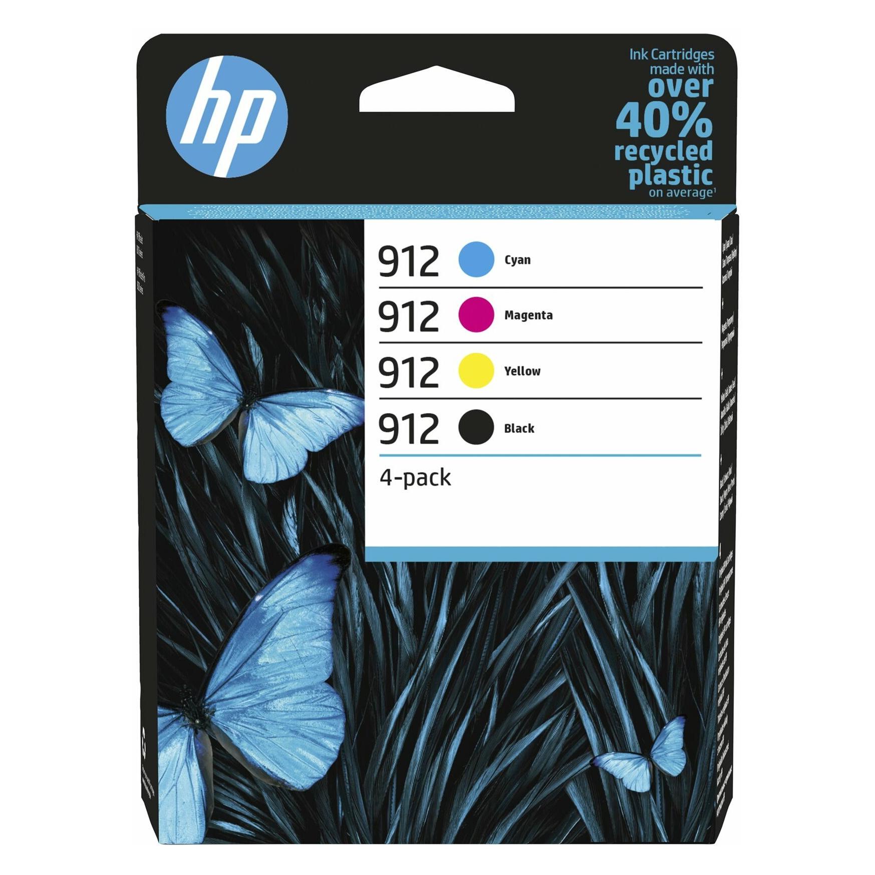 HP 912, CMYK Original, Ink Cartridge (6ZC74AE#30A)