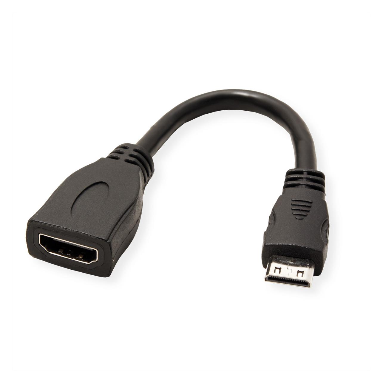 Value HDMI zu mini HDMI (0.15 m) (11.99.5586)