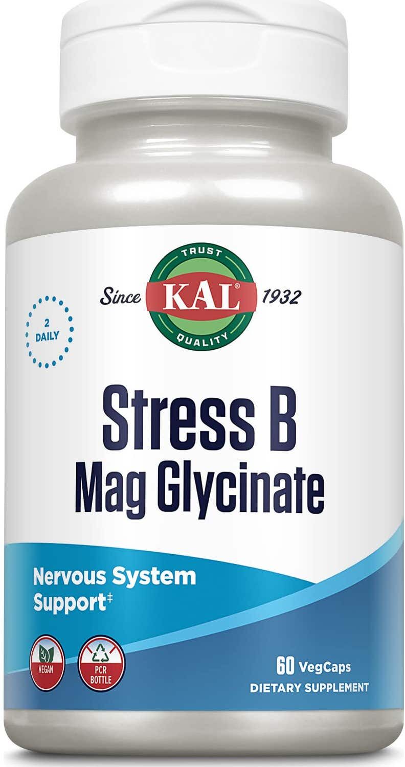 KAL Stress B Mag Glycinate 60caps