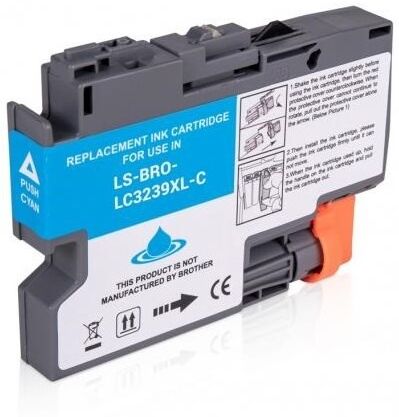 Cartuccia LC-3239XL Ciano Compatibile per Brother MFC-J6945DW MFC-J5945DW MFC-J6947 HL-J6000DW LC-3239XL 50ML Pagine 5.000